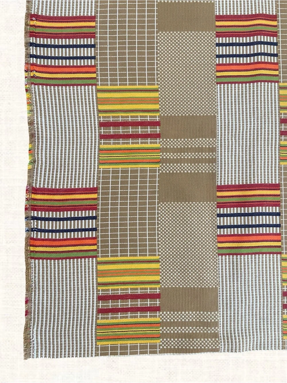 Kente-style Woven Fabric